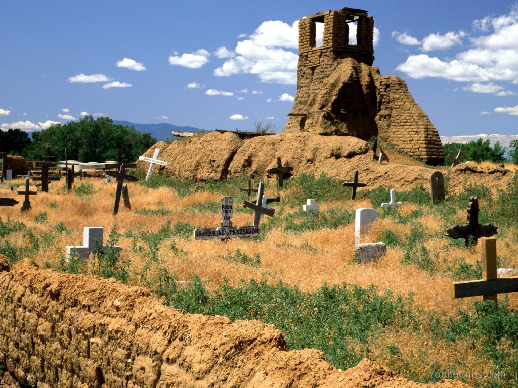 The Original Church, Taos Pueblo, New Mexico